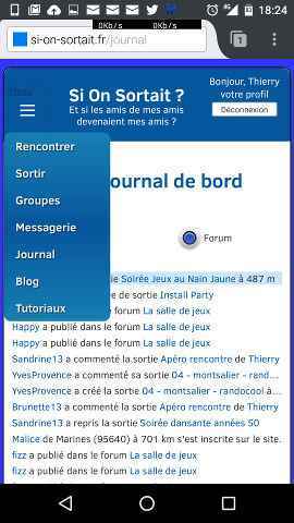 La version mobile est disponible