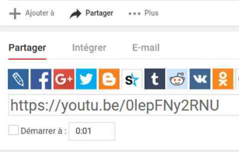 Nouveauté : vidéo dans le profil