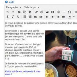 Nouvel éditeur de texte