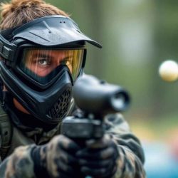 Session de paintball entre amis