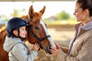 Balade à poney pour enfant