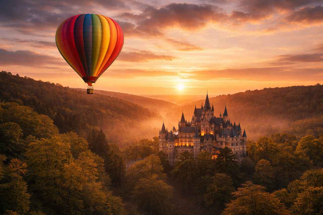 Vol en montgolfière à Paris