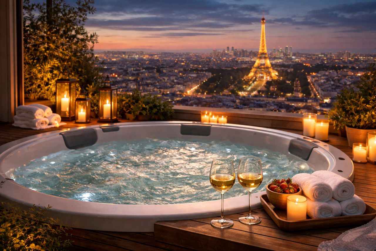 Organisez une soirée spa privé à Paris