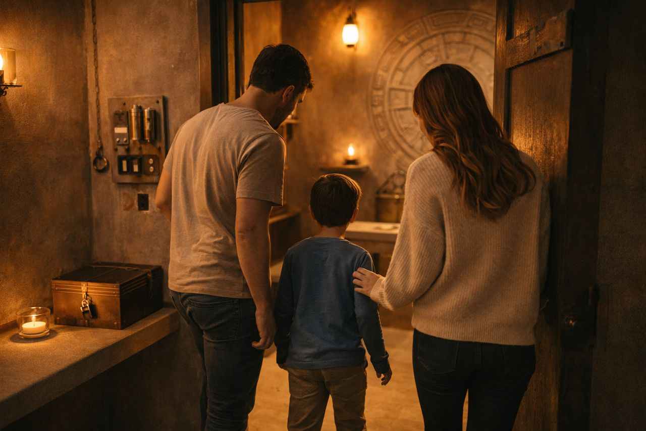Escape game indoor en famille, une activité immersive et conviviale pour partager un moment ludique. Enregistrez cette idée de sortie